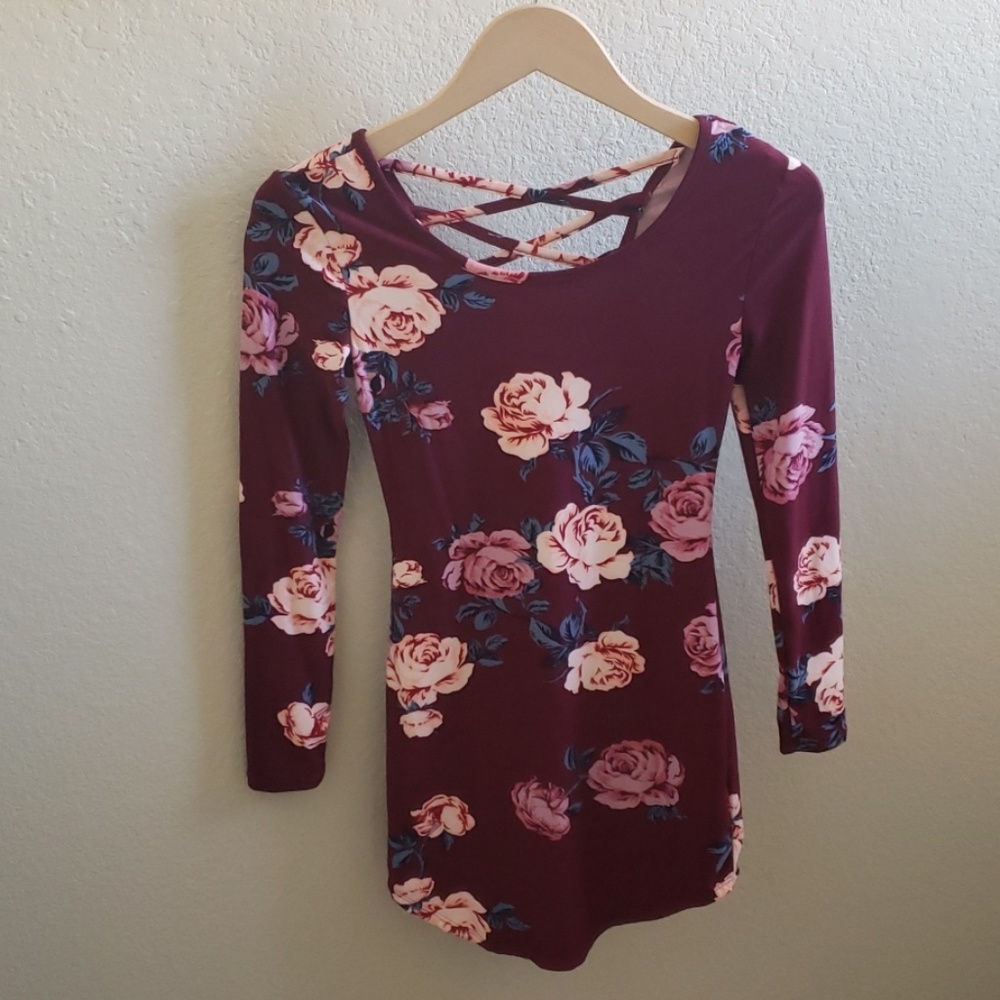 Dark Floral Dress